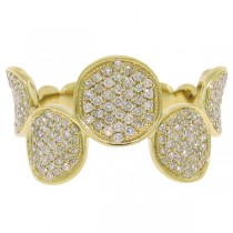 0.47ct 14k Yellow Gold Diamond Lady's Ring