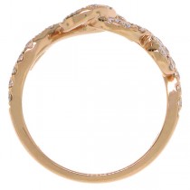 0.62ct 14k Rose Gold Diamond Lady's Ring