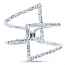 0.30ct 14k White Gold Diamond Lady's Ring