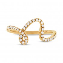 0.25ct 14k Yellow Gold Diamond Lady's Ring