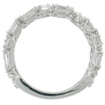 5.11ct 14k White Gold Diamond Lady's Ring