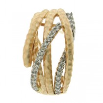 0.35ct 14k Rose Gold Diamond Fashion Earrings