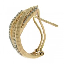 0.35ct 14k Rose Gold Diamond Fashion Earrings