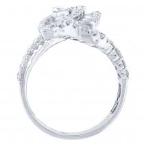 3.14ct 18k White Gold Diamond Lady's Ring