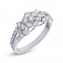 1.13ct 18k White Gold Diamond Ring