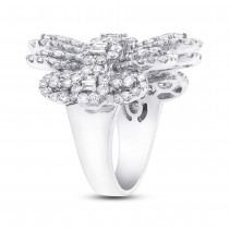 3.06ct 18k White Gold Diamond Lady's Ring