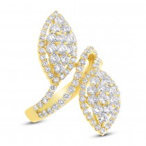 2.44ct 18k Yellow Gold Diamond Lady's Ring