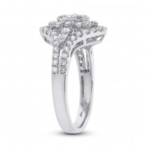 1.37ct 18k White Gold Diamond Lady's Ring
