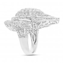 7.54ct 18k White Gold Diamond Lady's Ring