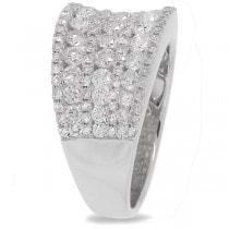 1.99ct 14k White Gold Diamond Lady's Ring