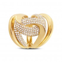 1.15ct 14k Yellow Gold Diamond Lady's Ring