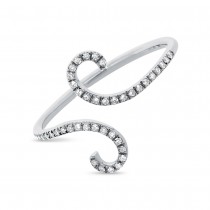 0.13ct 14k White Gold Diamond Lady's Ring