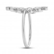 0.72ct 14k White Gold Diamond Lady's Ring