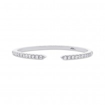 0.07ct 14k White Gold Diamond Lady's Ring