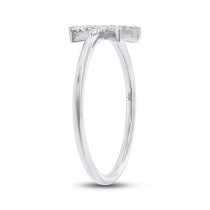 0.10ct 14k White Gold Diamond Lady's Ring