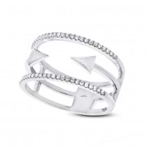 0.15ct 14k White Gold Diamond Lady's Ring