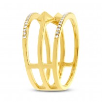 0.15ct 14k Yellow Gold Diamond Lady's Ring