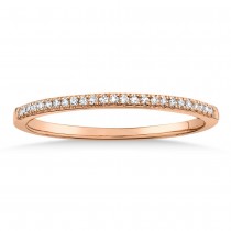 Diamond Accented Danity Band 14k Rose Gold (0.08ct)