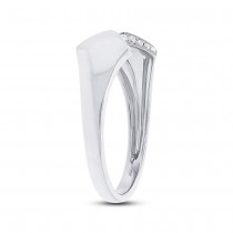 0.12ct 14k White Gold Diamond Lady's Ring