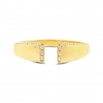 0.24ct 14k Yellow Gold Diamond Lady's Ring