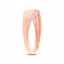 0.24ct 14k Rose Gold Diamond Lady's Ring