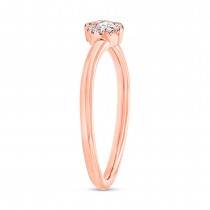 0.23ct 14k Rose Gold Diamond Lady's Ring
