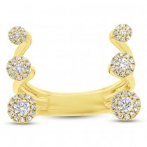 0.43ct 14k Yellow Gold Diamond Lady's Ring
