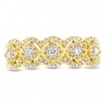 0.37ct 14k Yellow Gold Diamond Lady's Ring
