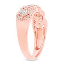 0.37ct 14k Rose Gold Diamond Lady's Ring