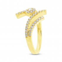0.39ct 14k Yellow Gold Diamond Lady's Ring