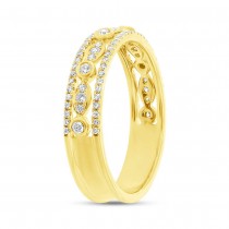 0.33ct 14k Yellow Gold Diamond Lady's Ring