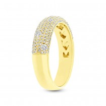 0.63ct 14k Yellow Gold Diamond Lady's Ring
