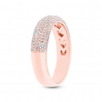 0.63ct 14k Rose Gold Diamond Lady's Ring