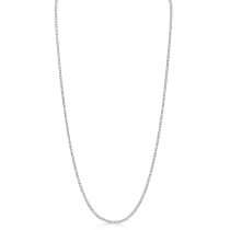 36" Diamond Tennis Necklace 14k White Gold (8.70ct)