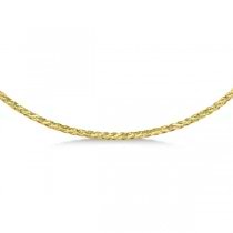 Fashion Rope Chain Necklace in 14k Yellow Gold