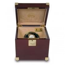 Rapport London Captain's Single Watch Winder in Polished Mahogany Wood