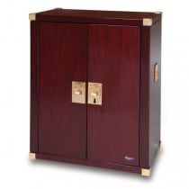 Rapport London Mariner's Chest & Quad Watch Winder in Mahogany Wood