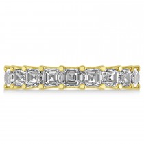 Radiant-Cut Diamond Eternity Wedding Band Ring 14k Yellow Gold (5.00ct)