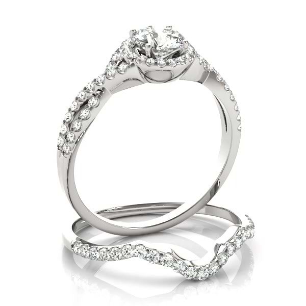 Monogram Infini Engagement Ring, White Gold And Diamond - Categories