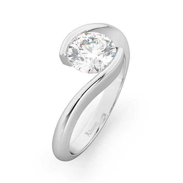 Tension Set Diamond Engagement Rings | Angelic Diamonds