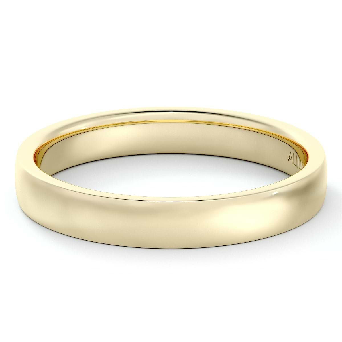 Low Dome Comfort Fit Wedding Band in 14K Yellow Gold (6MM) – Ann-Louise  Jewellers