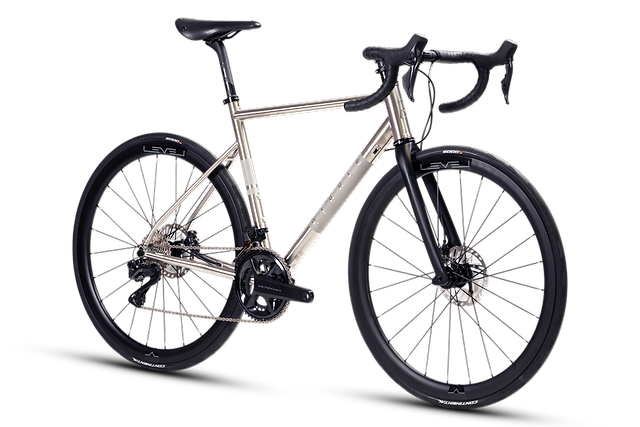 Titanium di2 shop disc road bike