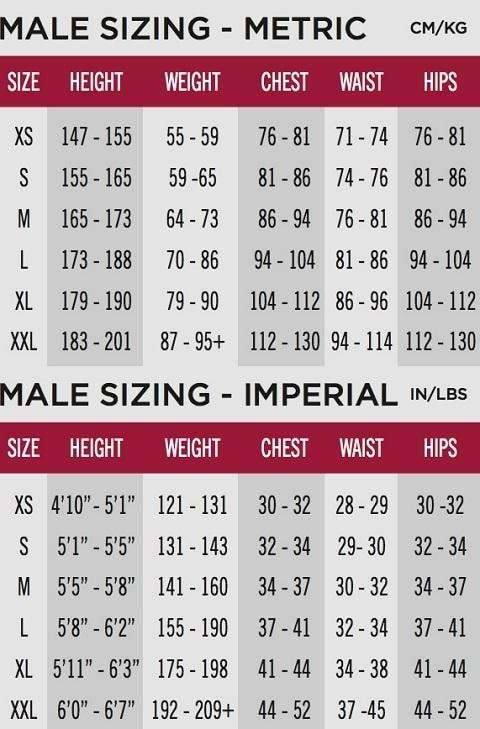 Ribble deals size guide