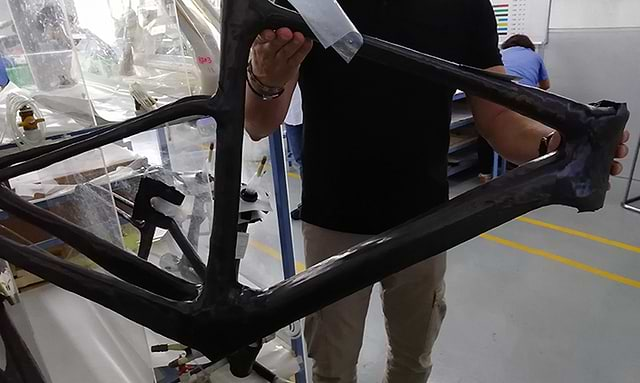 Carbon monocoque cheap bike frame