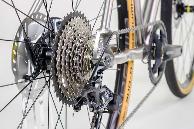 Rear chainring store