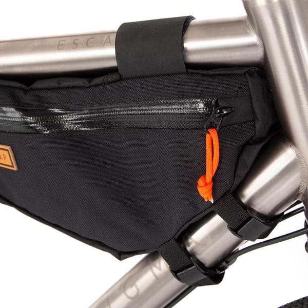 Small bicycle frame top bag