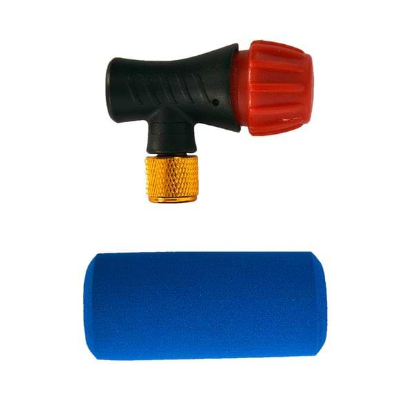 Co2 bike inflator outlet