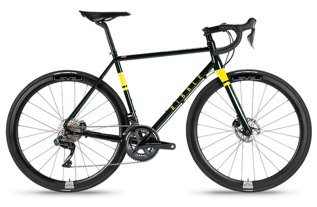 Steel endurance bike top