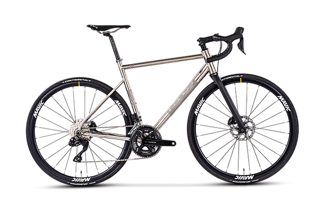 Best value titanium road hot sale bike