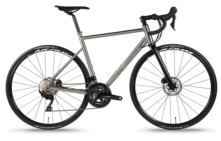 Ribble Endurance Ti Disc - Sport titanium endurance road bike with Shimano 105 groupset and hydraulic disc brakes.